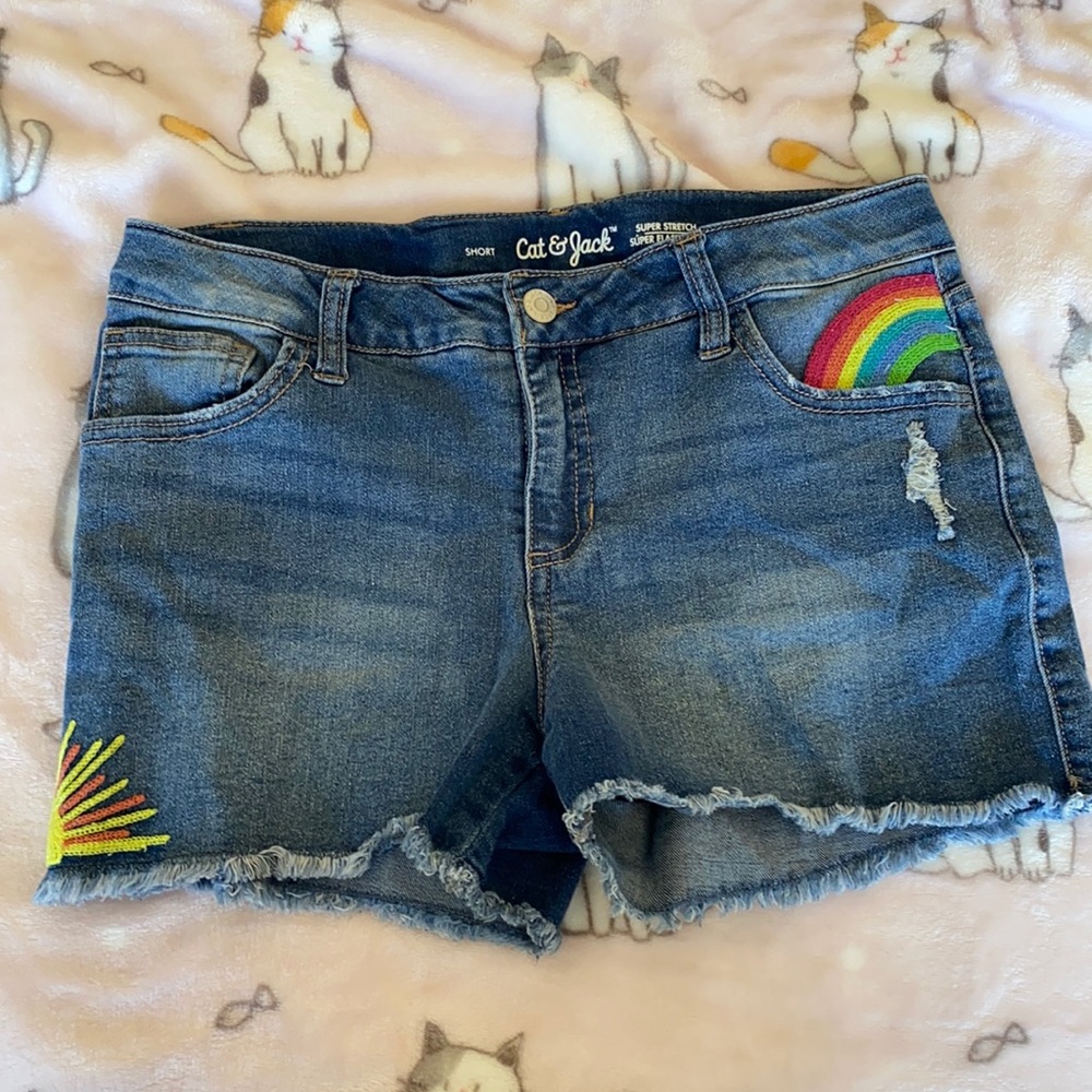 Blue Shorts w/ detail